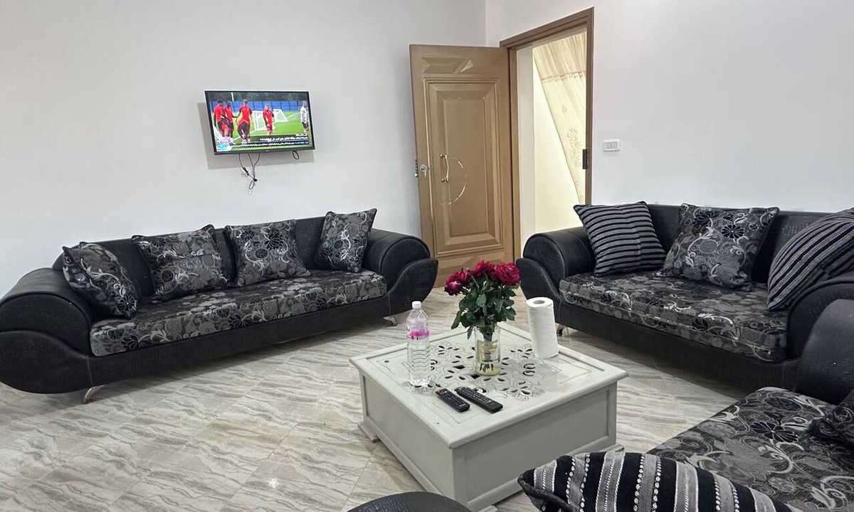 Kelibia Apartment | Apartment with living room and 2 bedrooms. Free Wi-Fi and private parking