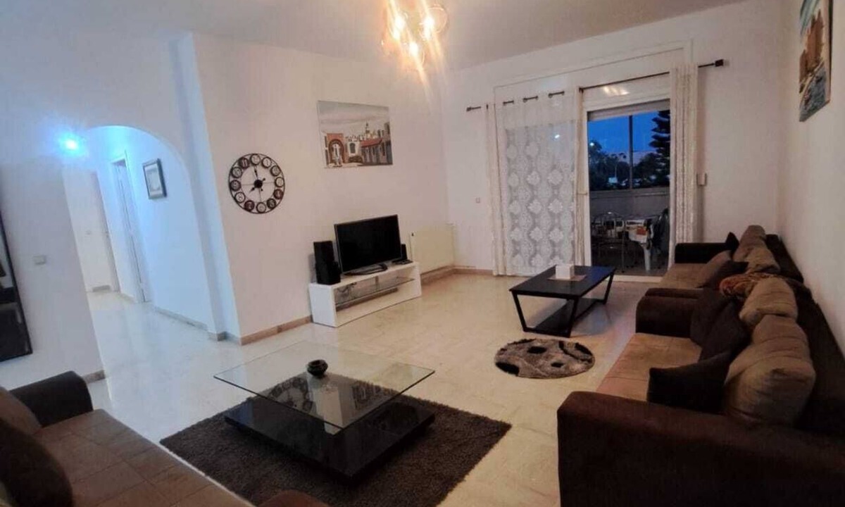Nabeul Apartment | Apartment with Ocean View in Nabeul - 2 min from the Beach - Air Conditioning - Parking