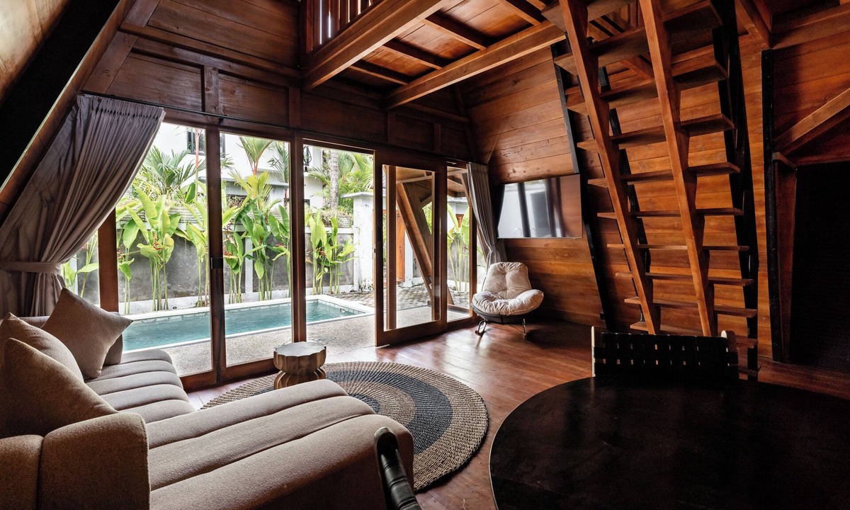 Dalung Villa | Orfeas Villas 4 - Private 1BR Wooden Loft Canggu with Private Pool