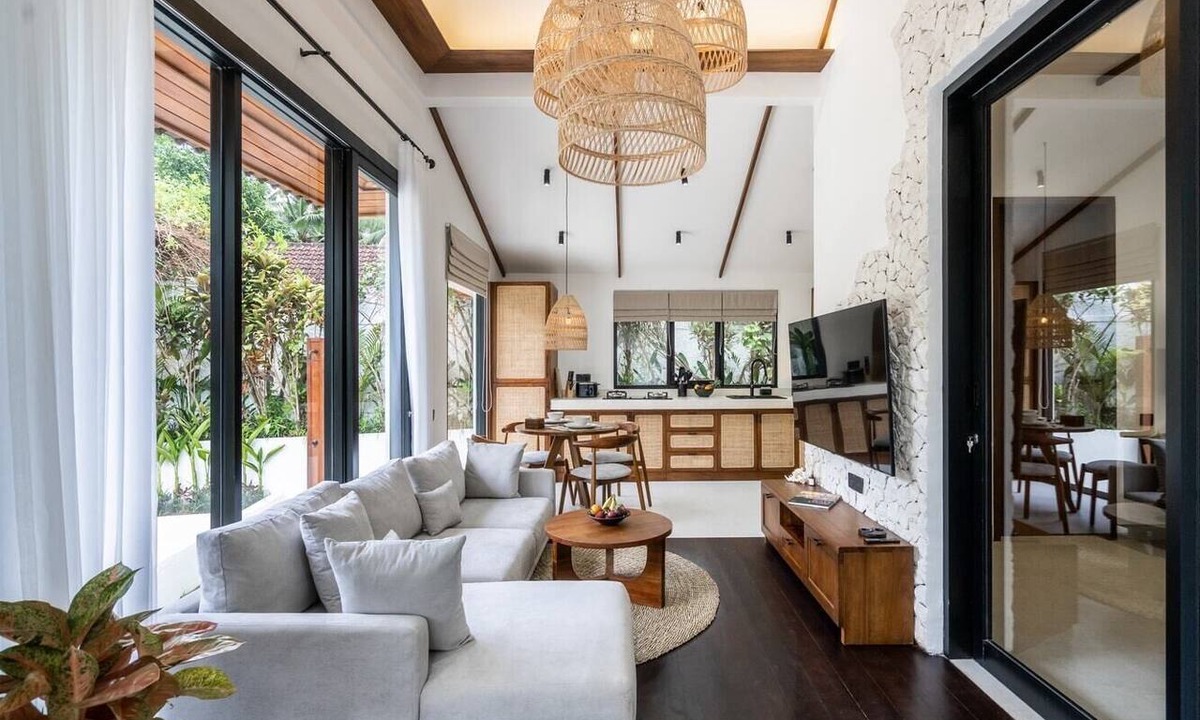 Penestanan Villa | Serene 2BR Ubud Villa - Poolside Garden and Gazebo