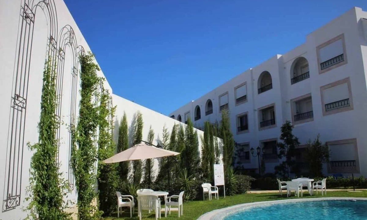 Hammamet Apartment | Spacious luxury apartment with all mod cons with terrace & swimming pool & parking