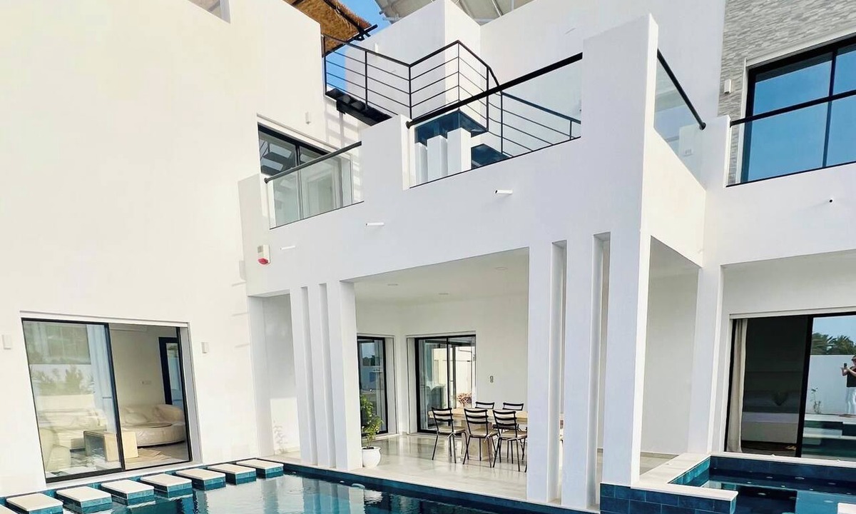 Djerba Midun House | Stunning home overlooking the ocean and the golf course
