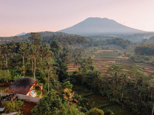 Selat House | The Mundis Bali Villa - Bamboo Retreat with Private Pool & Mount Agung View