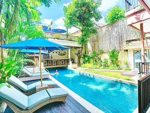 Legian Villa | Villa Lelipi, 5 bed, 5 bathroom 5min walk to beach