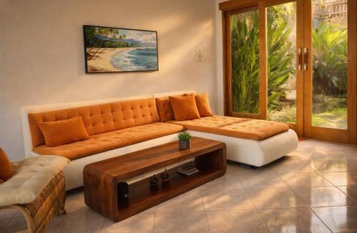 Tibubeneng Cabin | 3BR Private Pool Villa, 7 Min Walk to Nirvana Gym Canggu