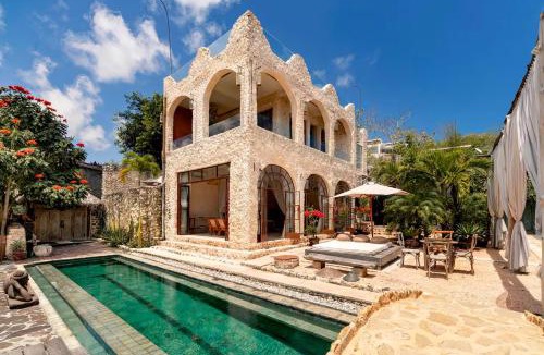 Uluwatu Villa | 4 Bedrooms Villa Seaview 25mtr Pool, Padang Padang Beach, Uluwatu