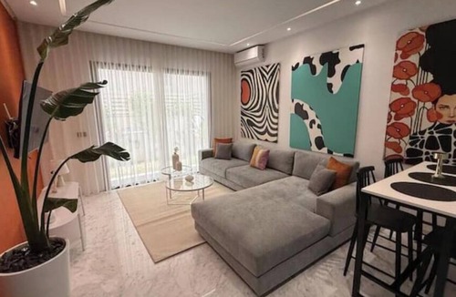 Tunis Apartment | Apartment with a garden in Les Jardins de Carthage