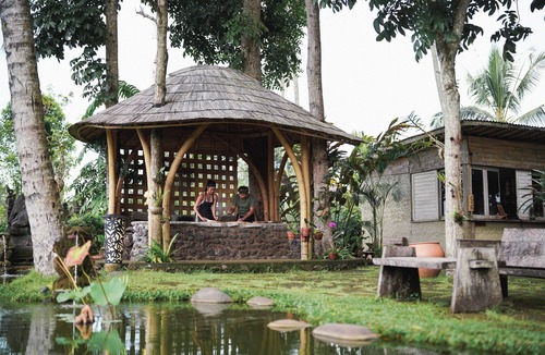 East Selemadeg Villa | Asep Gumi Bamboo Villa Pesagi