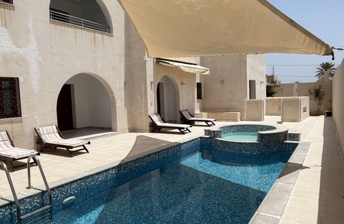Djerba Midun Apartment | F3 RDC RESIDENCE DJERBA TERRACE ON SECURED SWIMMING POOL