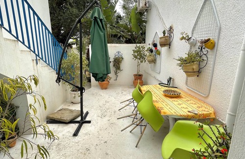 Hammamet Sud Apartment | Home with Terrace walking distance from the beach