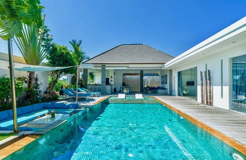 Sunset Road Villa | Modern gorgeous villa in Seminyak, 14m pool, Fully Staffed
