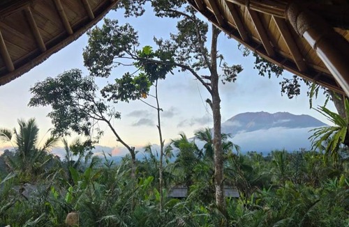 Selat Villa | Raka Rai Bamboo Villa - Private Pool with Mount Agung View