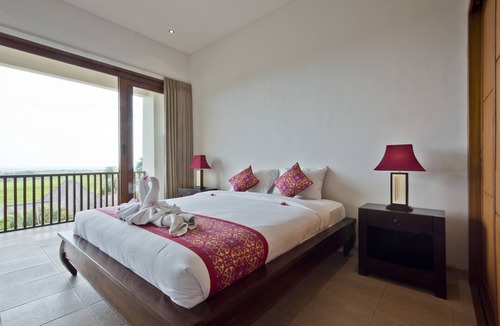 Tegal Mengkeb House | Sawah Town House A1 Rice field View