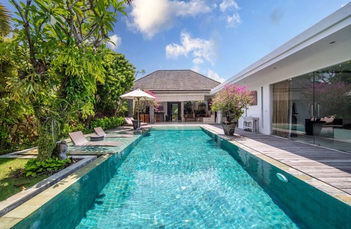 Sunset Road Villa | Seminyak Oasis | Private Pool | Poolside Gazebo