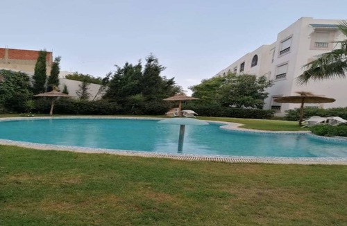 Hammamet Apartment | Spacious luxury apartment with all mod cons with terrace & swimming pool & parking