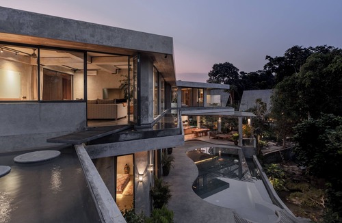 Pererenan Villa | Villa Krtajna - Riverside, w/steam room, Ice Bath & Sound Healing Dome, Canggu