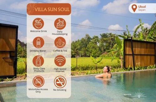 Sayan Villa | Villa Sun Soul - Brand New 2bed Villa w Rice Field View