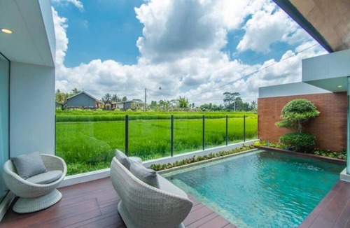 Lodtunduh Villa | Villa Ubud Bali Indonesia a modern retreat with pool, ideal for families
