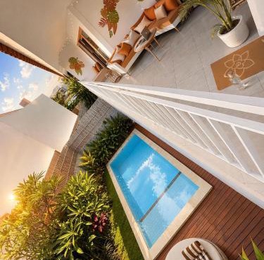 3BR Private Pool Villa, 7 Min Walk to Nirvana Gym Canggu
