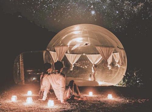 Bubble 5 - Luxury Honeymoon Dome With Bath Uluwatu
