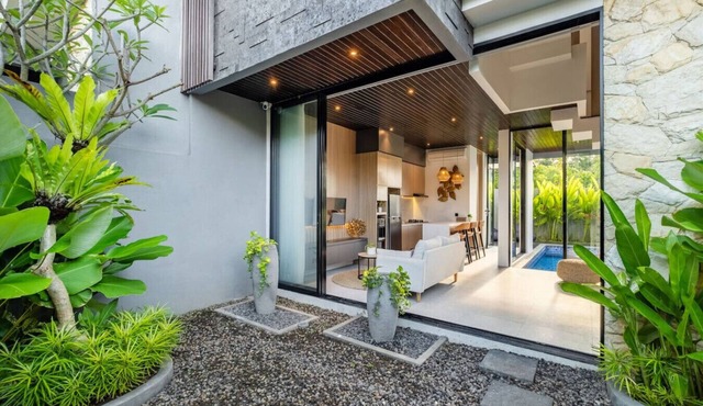 Modern Private Pool Villa 8E, 10min Melasti Beach