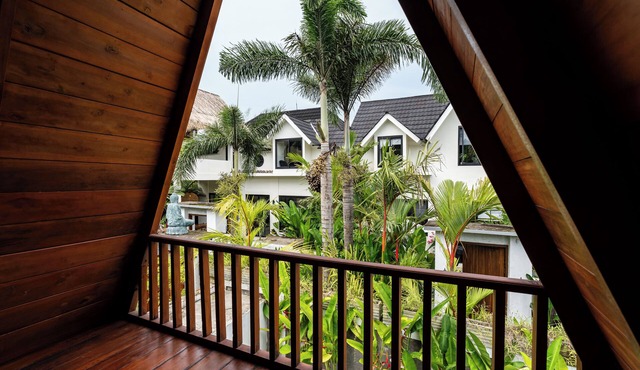 Orfeas Villas 4 - Private 1BR Wooden Loft Canggu with Private Pool