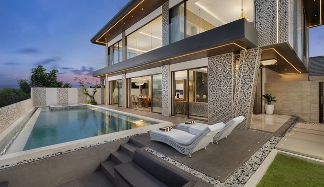 Serene Modern 4 BR Private Pool Villa in Uluwatu