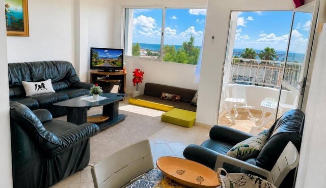 Stunning Panoramic Sea View Apt in Kélibia - AC & Beach
