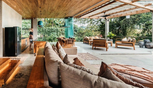 Villa Krtajna - Riverside, w/steam room, Ice Bath & Sound Healing Dome, Canggu