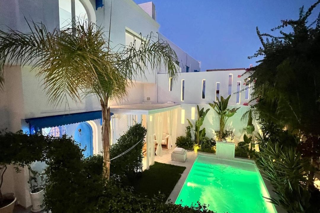 Mahdia Villa | Le Petit Riad pool and sea 5 minutes away