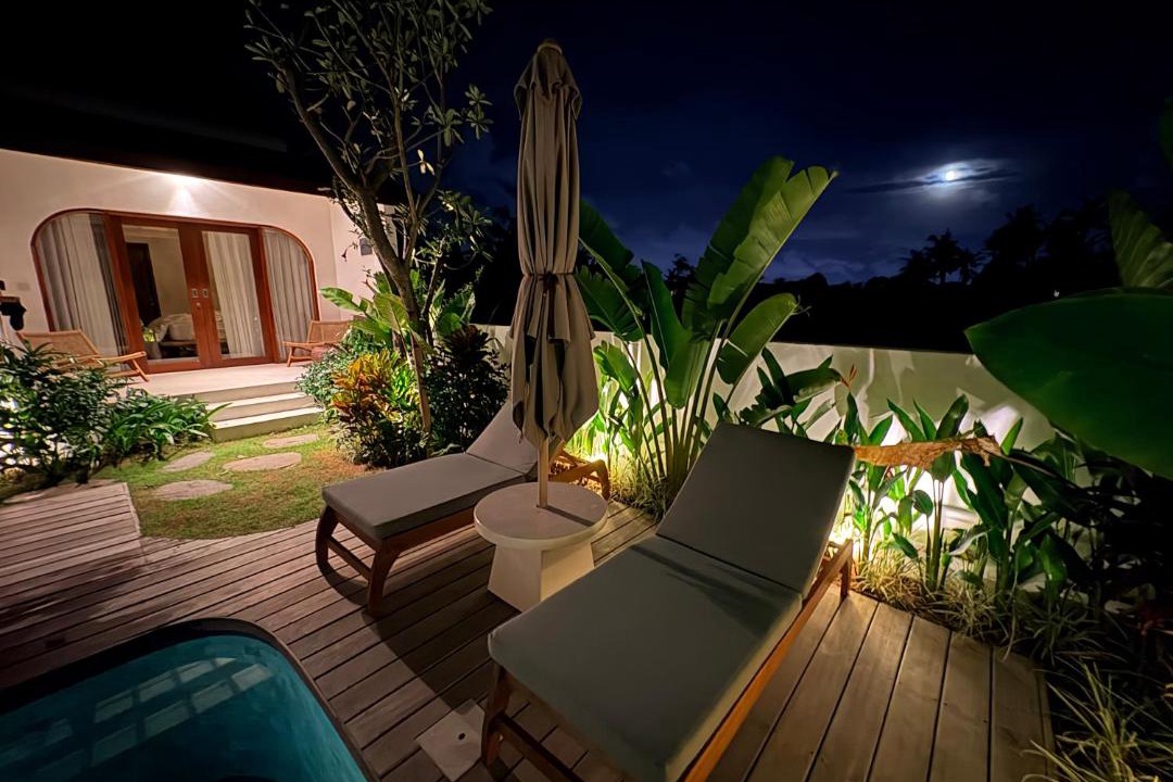Beraban Hotel | YUGA NYANYI SUITE Boutique Hotel with Pool & Ricefield View