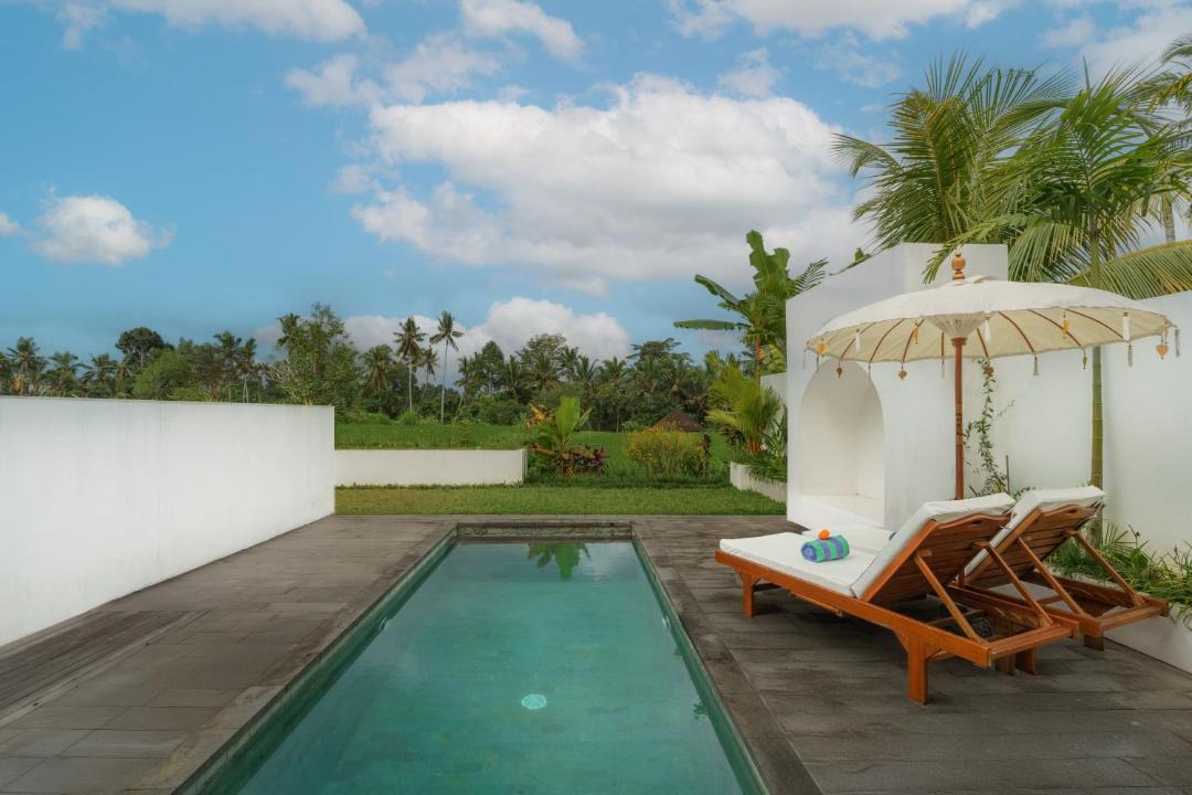 Keliki House | The Surana Villas Ubud with Rice Field View
