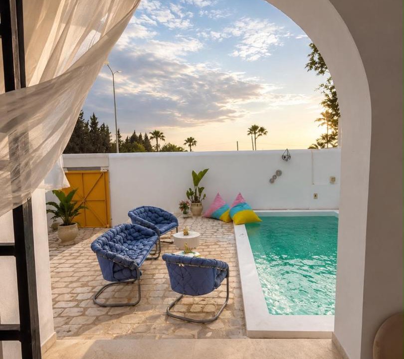 Photo of Patio Balcony in Hammamet Interieure