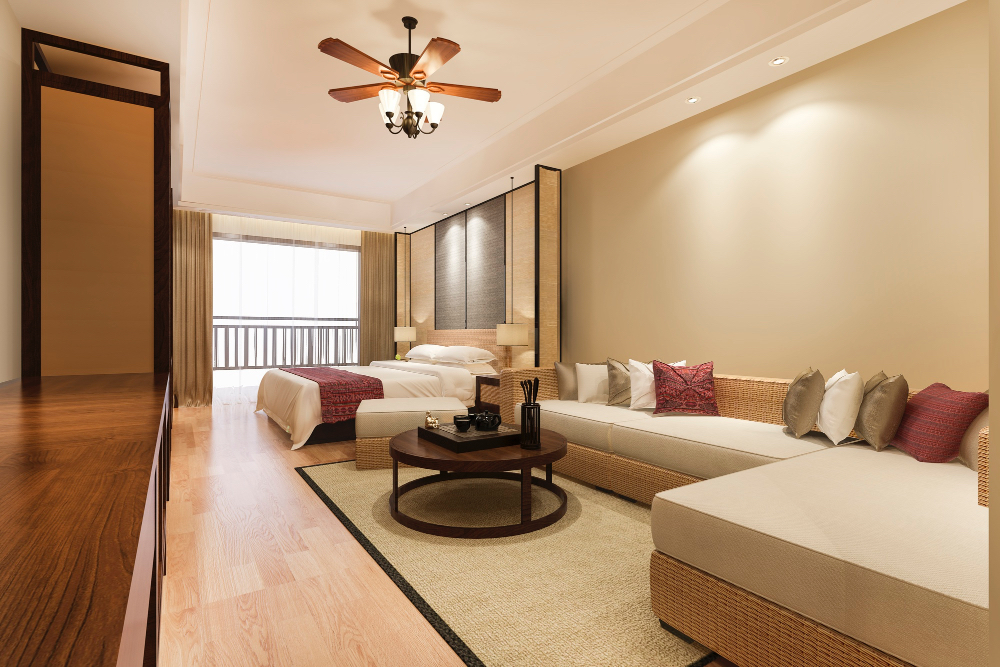  Deluxe King Room in Tropical Pool Garden