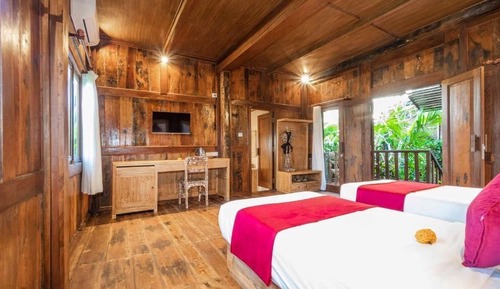 Superior Twin Room, Balcony, Garden View