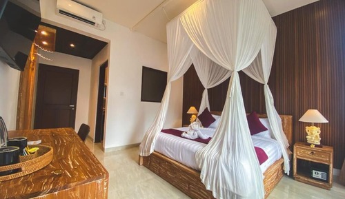 Deluxe Double Room, Balcony, Garden View