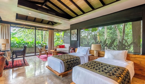 Deluxe Double or Twin Room, Balcony, Garden View