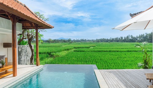 Villa, 2 Bedrooms, Pool View