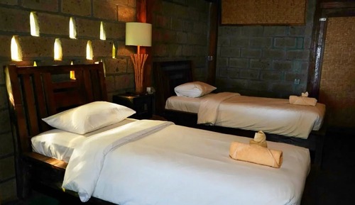 Basic Room, 2 Twin Beds, Non Smoking, Sea View
