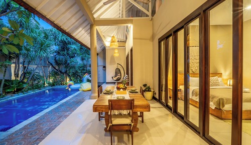 Superior Villa, 2 Bedrooms, Pool View