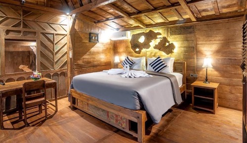 Double Room, Balcony, Garden View