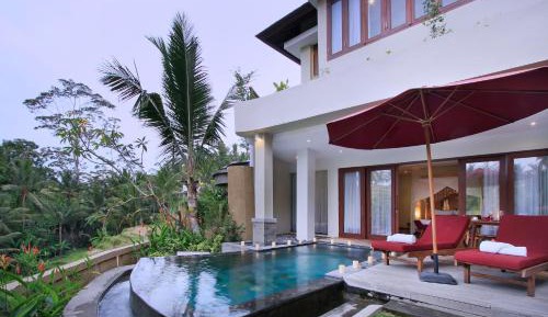 One-Bedroom Royal Pool Villa with Rice Terrace View