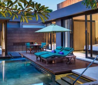 Oasis One Bedroom Villa, 1 Bedroom Villa, 1 King, Pool cabana, Private pool, Terrace