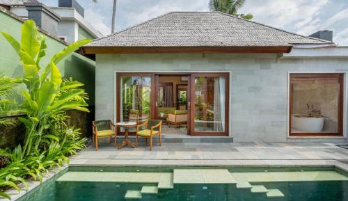 One Bedroom Pool Villa with Rice Field View