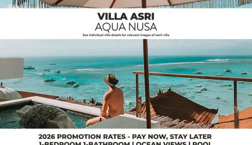 One-Bedroom Asri Villa with Private Pool and Ocean View