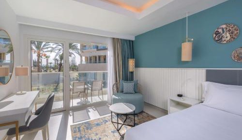 Double Room with Two Double Beds - Pool or Garden View