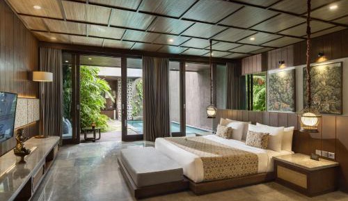 One-Bedroom Villa with Private Pool and Free Flow Breakfast 