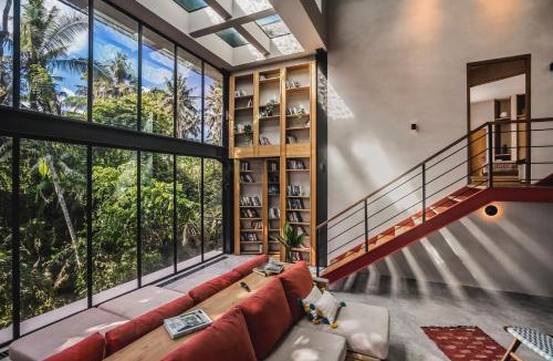 Singakerta Villa | Milliways Bali - Playful Boutique Villa by the Jungle Gorge - 3 Bedrooms