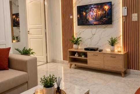 Rejiche Apartment | Studio chic, bien equipee pour un sejour de repos