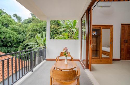 Melayang Cabin | Krish Villas A1 & A2 Ubud Jungle View Shared Pool